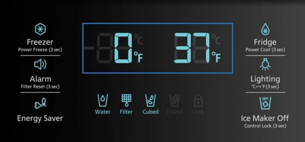 How to Reset Samsung Fridge Temperature 