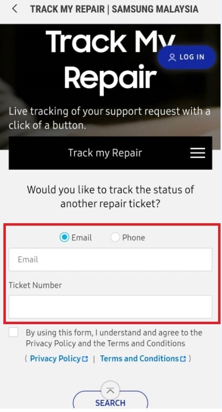 How to track my Samsung product repair status? | Samsung Malaysia