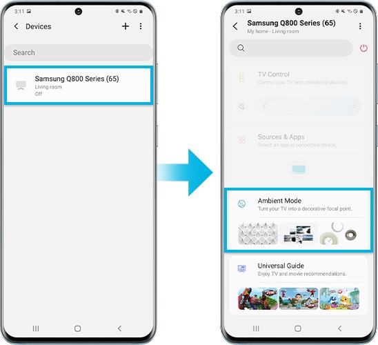 how-to-use-ambient-mode-on-samsung-qled-tv-samsung-malaysia
