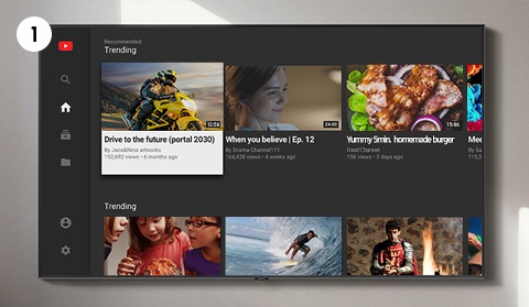 Watch YouTube on Smart TV - Activate App | Samsung Malaysia