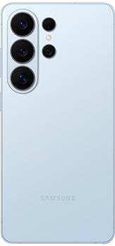 Galaxy S26 Ultra Sky Blue vu de dos.