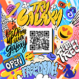 QR code pour accéder à Try Galaxy