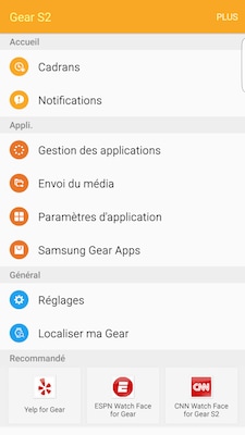 Mon appareil est-il compatible avec la Gear S2 ?