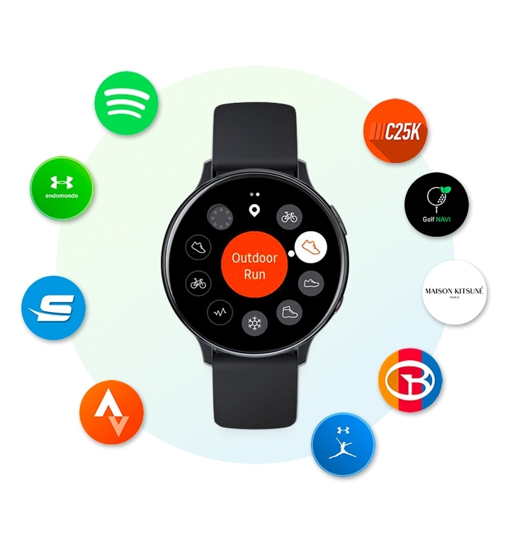 galaxy watch active timer