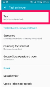 mannetje Specialiseren Fonetiek Hoe verander ik de taal van mijn smartphone of tablet? | Samsung België