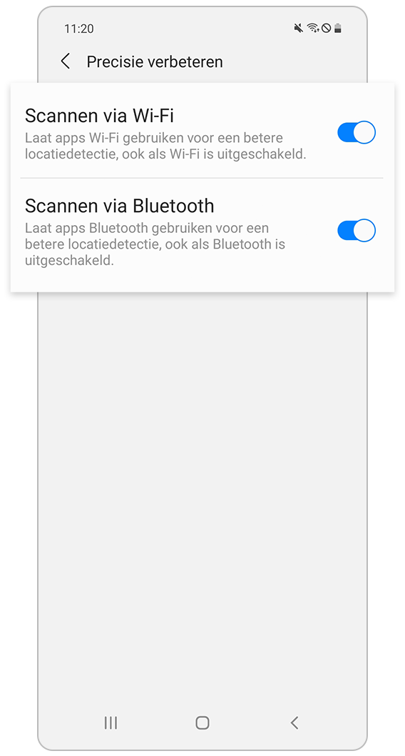 GPSlocatie van mijn telefoon klopt niet Samsung NL Samsung NL