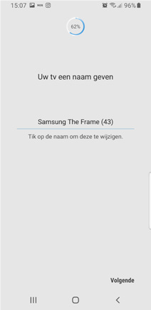 samsung tv naam geven