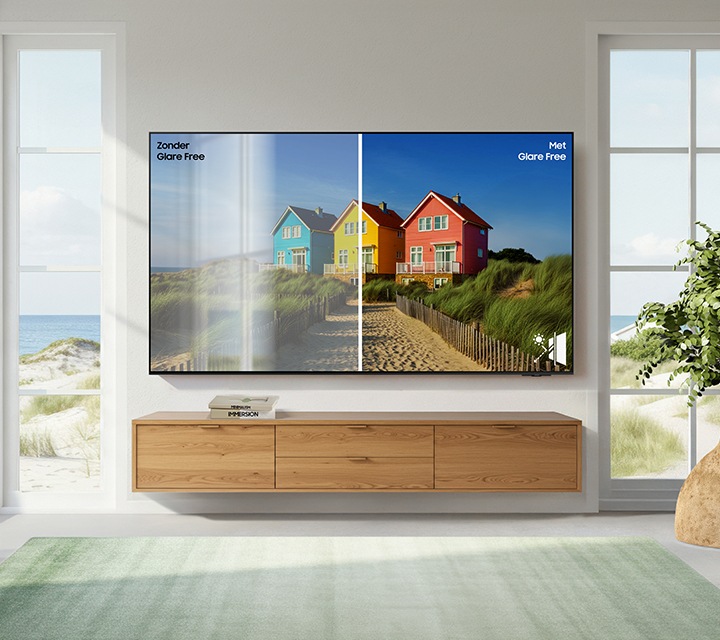 Samsung Glare Free helder beeld, geen reflecties Samsung NL