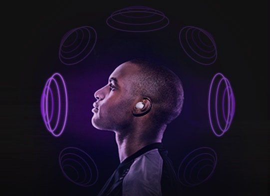 Galaxy Buds2 パープル Immersive audio with Samsung Galaxy Buds2 Pro Bora Purple.