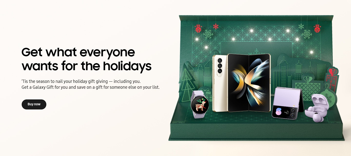 Samsung's Holiday Gift Guide: The trendiest tech gadgets to help you  achieve your 2023 goals!
