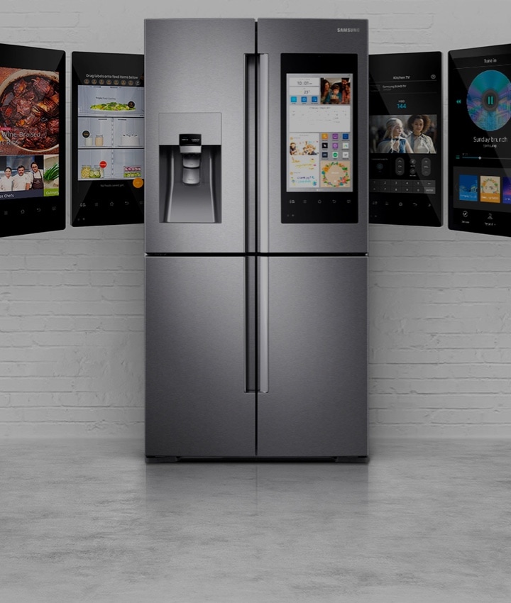 Multidoor Fridge Top And Bottom Mount Fridge Samsung Nz