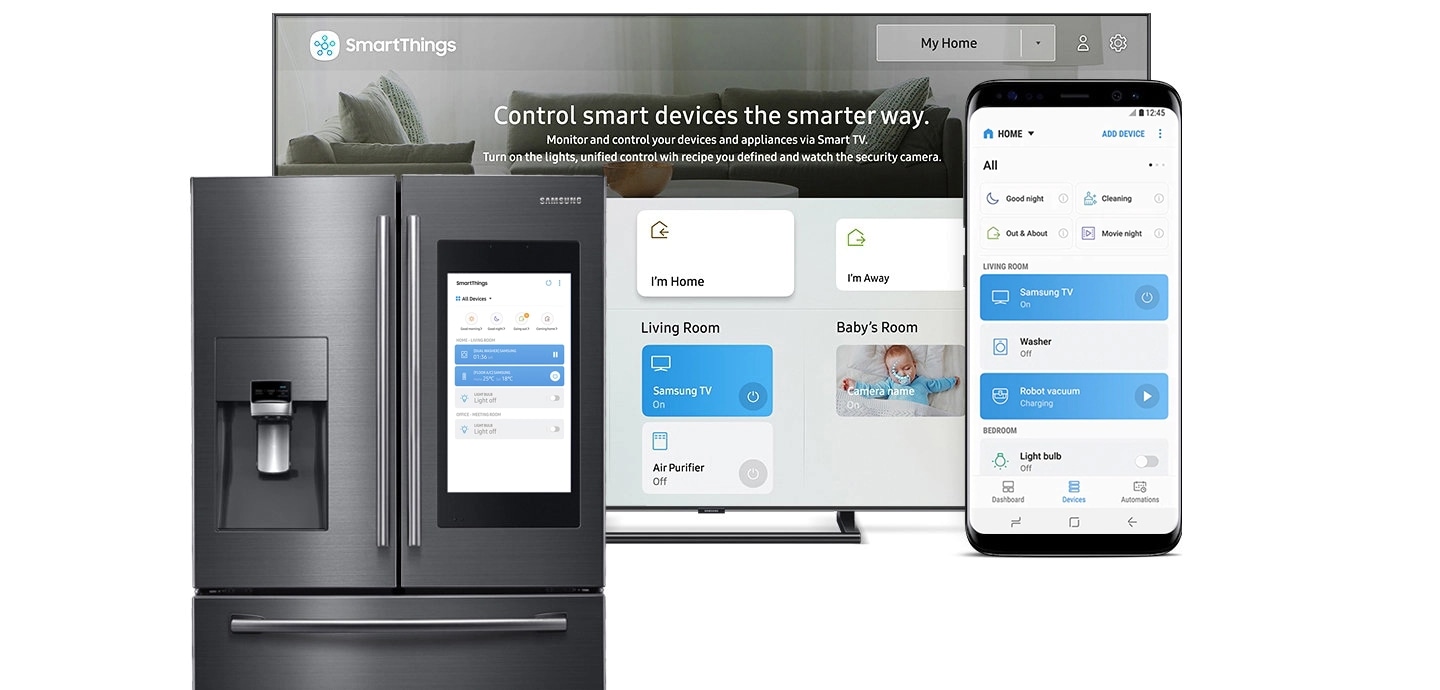 SmartThings App All Compatible Smart Devices Samsung NZ