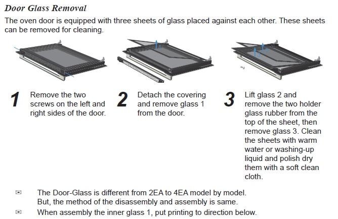 Learn how to clean oven door glass inside, out, and in-between
