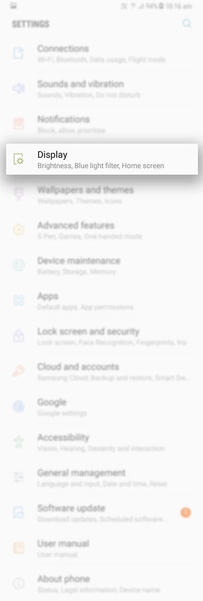 Adjusting Screen Timeout on my Samsung Phone Samsung NZ