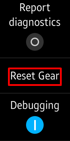 reset gear