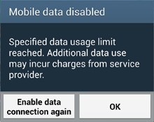 Monitoring Data Usage On My Galaxy S4 Samsung New Zealand