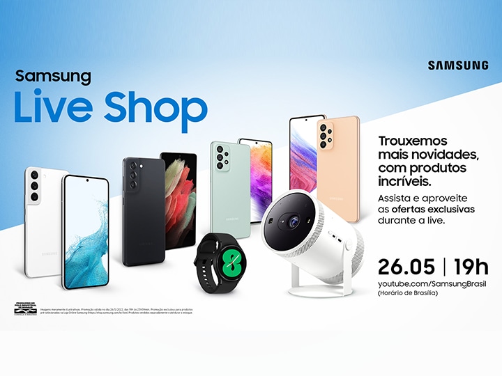 Samsung Live Shop | Samsung Brasil