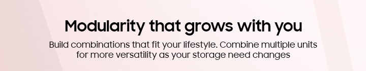 Modularity that grows with you Build combinations that fit your lifestyle. Combine multiple units for more versality as your storage need changes.