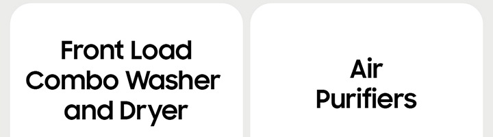 Front Load Combo Washer and Dryer Air Purifiers