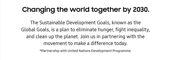 Changing the world together by 2030.