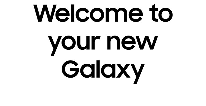 Welcome to your new Galaxy