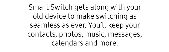 Smart Switch gets along...