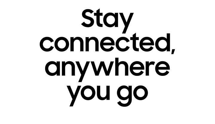 Stay connected, anywhere you go