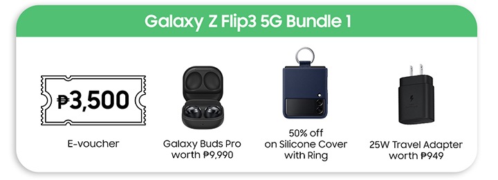 Galaxy Z Flip3 5G Bundle 1