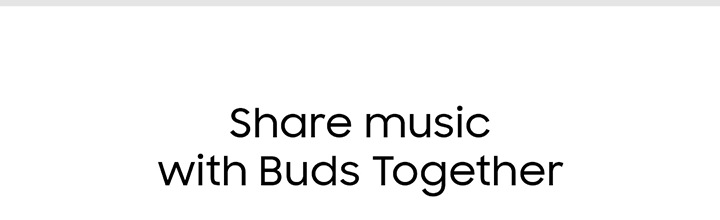 Share music with Buds Together