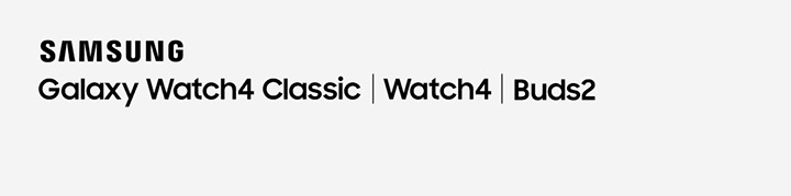 Samsung logo Galaxy Watch4 Classic | Watch4 | Buds2