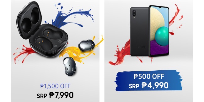 Galaxy Buds Live Galaxy M02 images