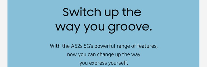 Switch up the way you groove. ...