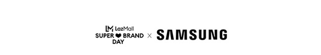 LazMall Super Brand Day Samsung logo