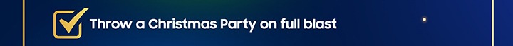 Throw a Christmas Party on full blast