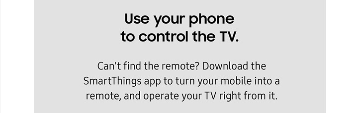 Control it all with the Universal Remote.