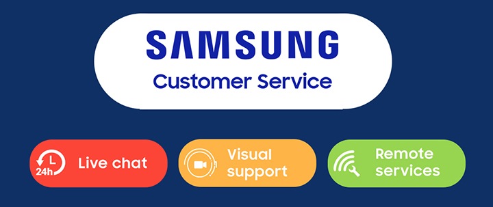 LIVE CHAT VISUAL SUPPORT REMOTE SERVICES SAMSUNG Customer Service