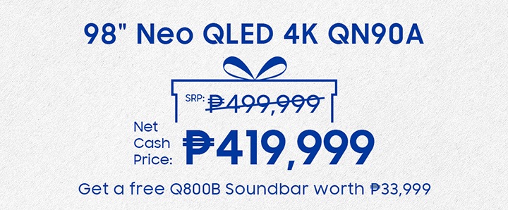 98 Neo QLED 4K QN90A 