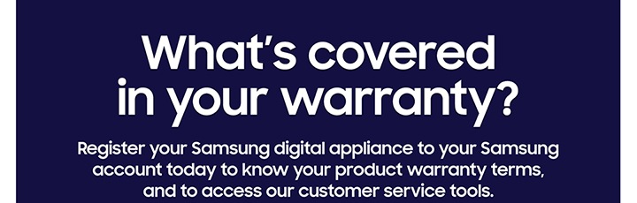 What's covered in your warranty? ...
