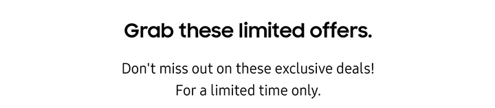 Grab these limited offers.