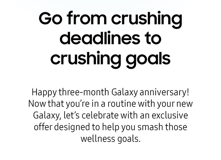Go from crushing deadlines to crushing goals ....