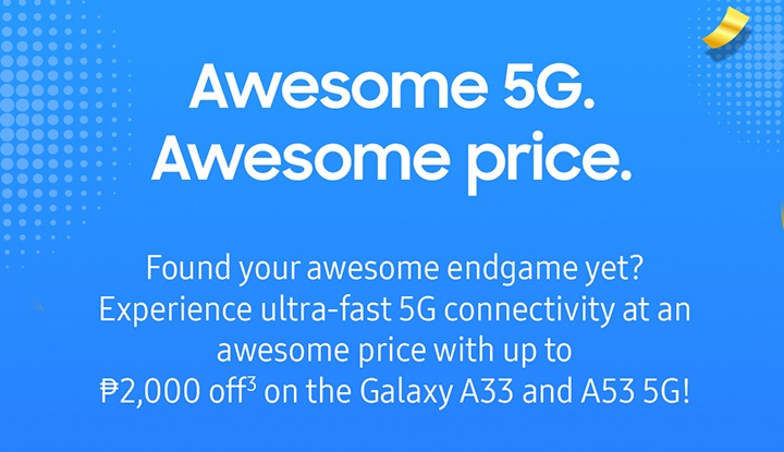 Awesome 5G. Awesome price.