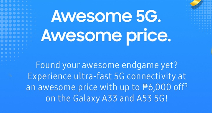 Awesome 5G. Awesome price.