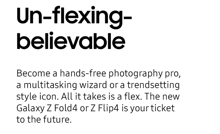 Un-flexiing-believable ....