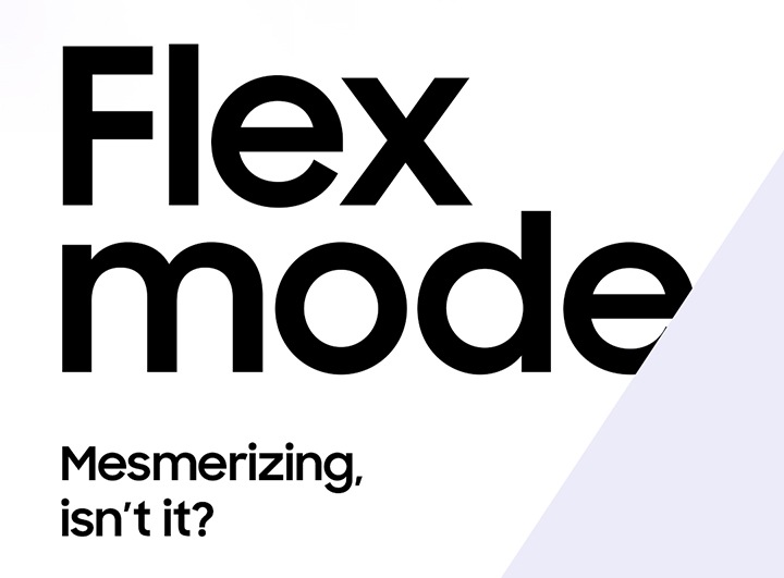 Flex mode Mesmirizing, isn't it? ....