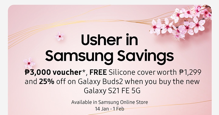 Usher in Samsung Savings