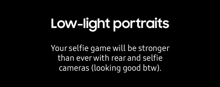 Low-light portraits ...