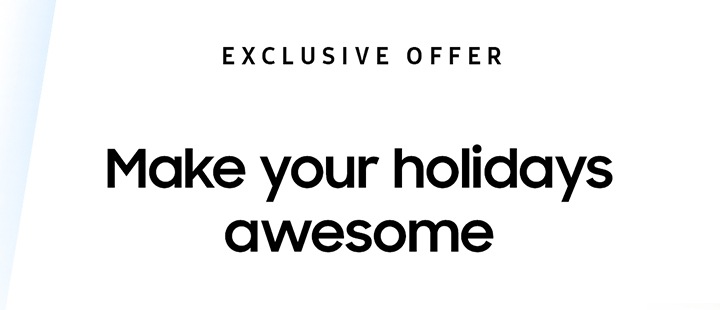 Make your holidays awesome