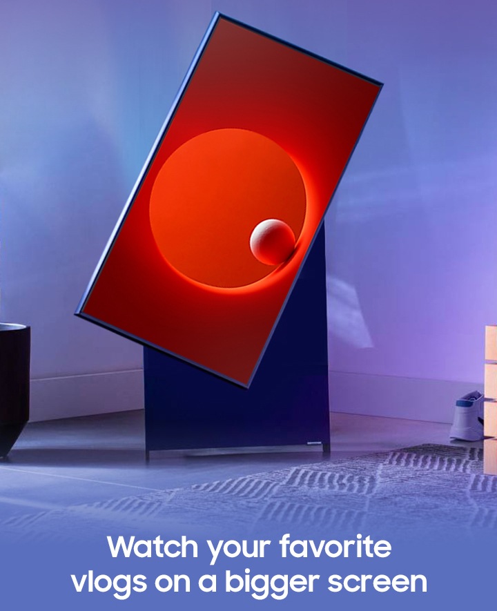 Watch your favorite vlogs on a bigger screen