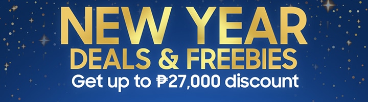 NEW YEAR DEALS & FREEBIES Get up to ₱27,000 discounts
