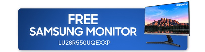 FREE SAMSUNG MONITOR LU28R550UQEXXP